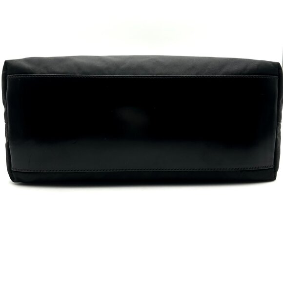 FINAL DROP! Prada Tessuto Nylon & Leather Bag with Grommet Embellishment - Picture 7 of 16